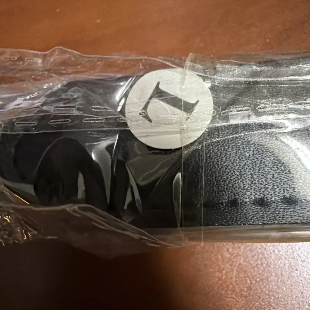 Dog Soft Faux Leather Dog Collar Sz L 20” New